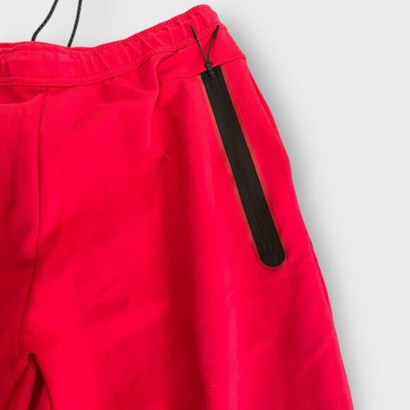 Nike Sportswear Tech Fleece Joggers Very Berry Red Mens Size XXL CU4495-643 New - Picture 8 of 11